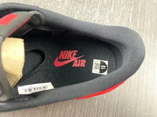 Rep Kickmax Air 1 Low 705329-001 Bred Retro Jordan 0412